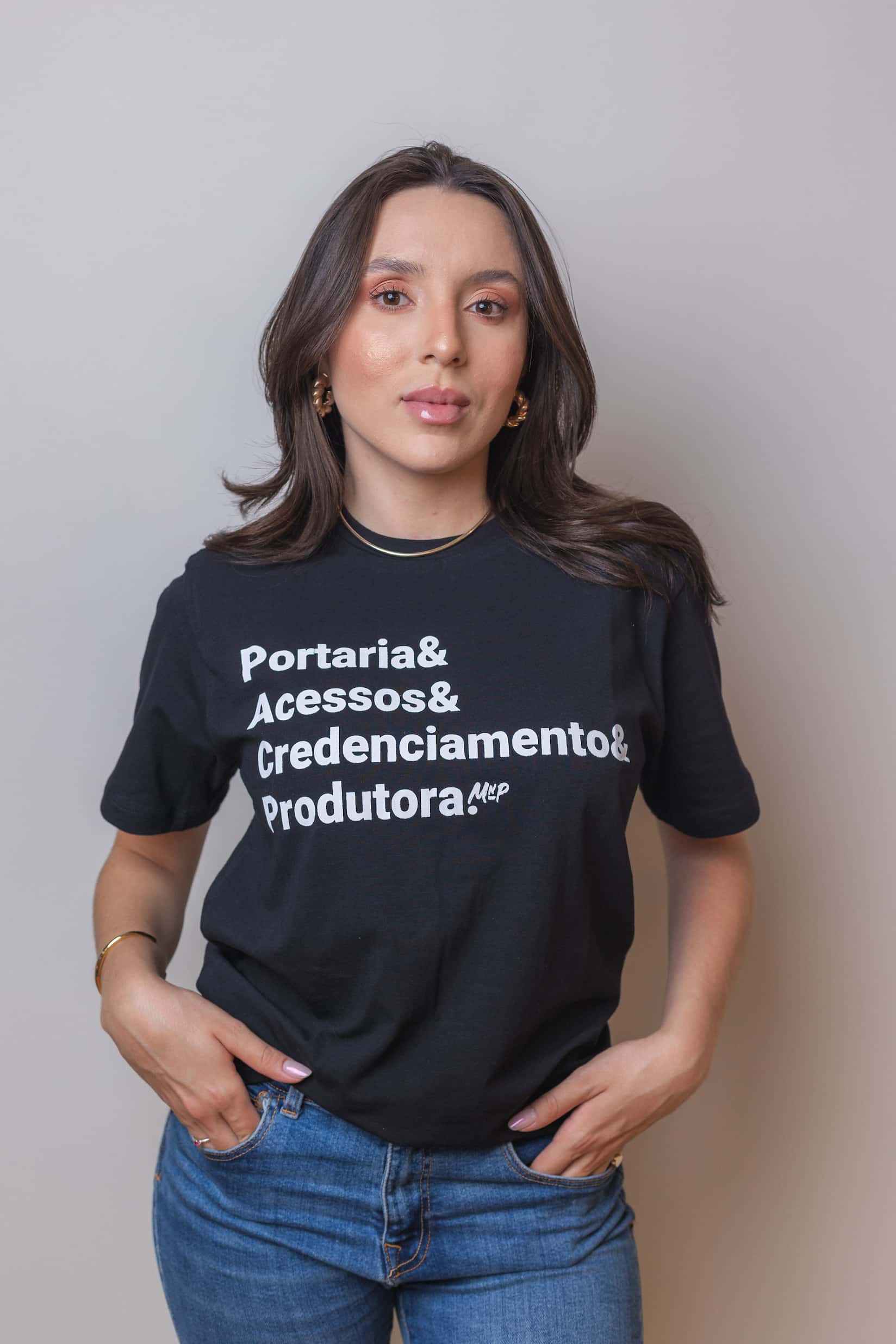 Camisa Portaria & Acessos & Credenciamento & Produtora