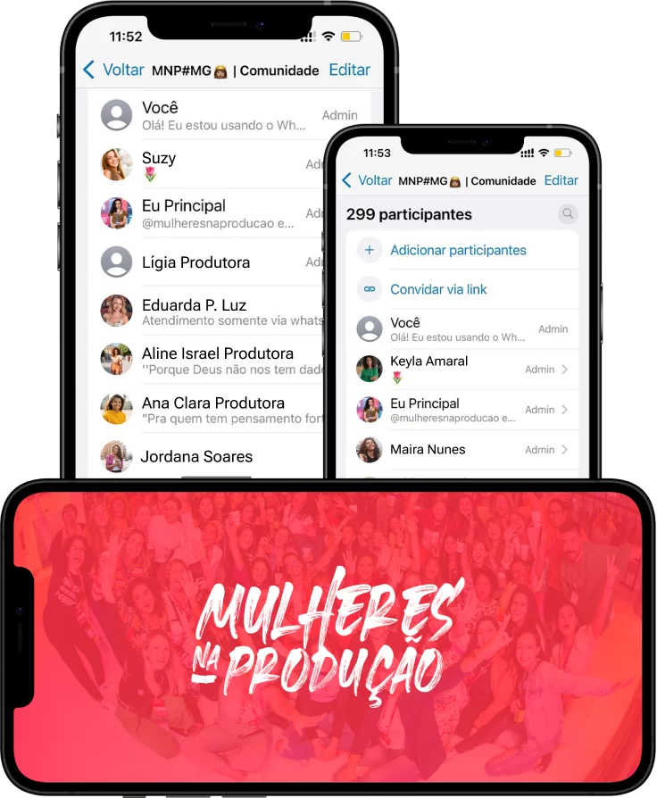 Materiais do Comunidade Mulheres na Produção