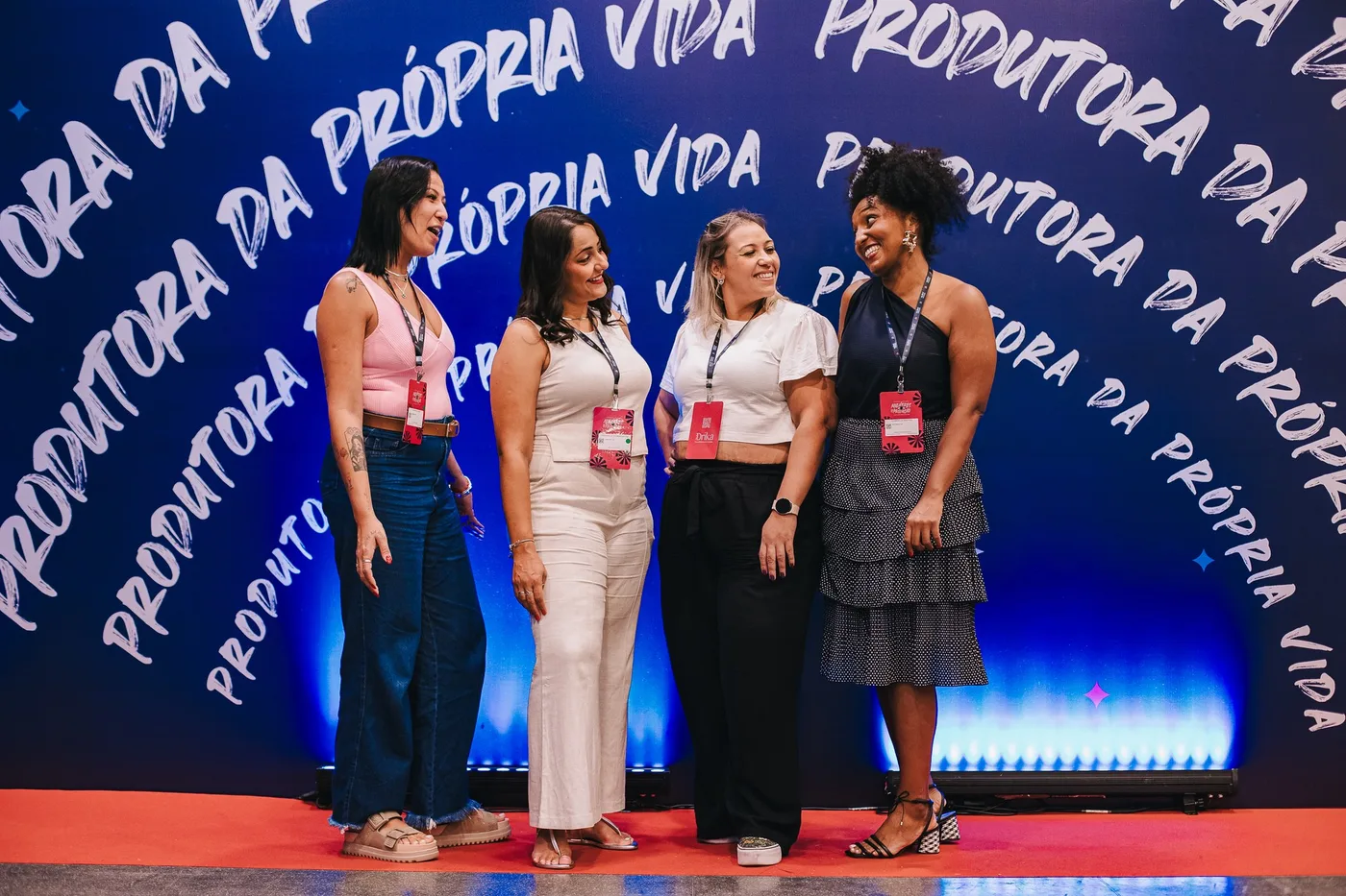 Momentos do II Encontro Nacional Mulheres na Produção